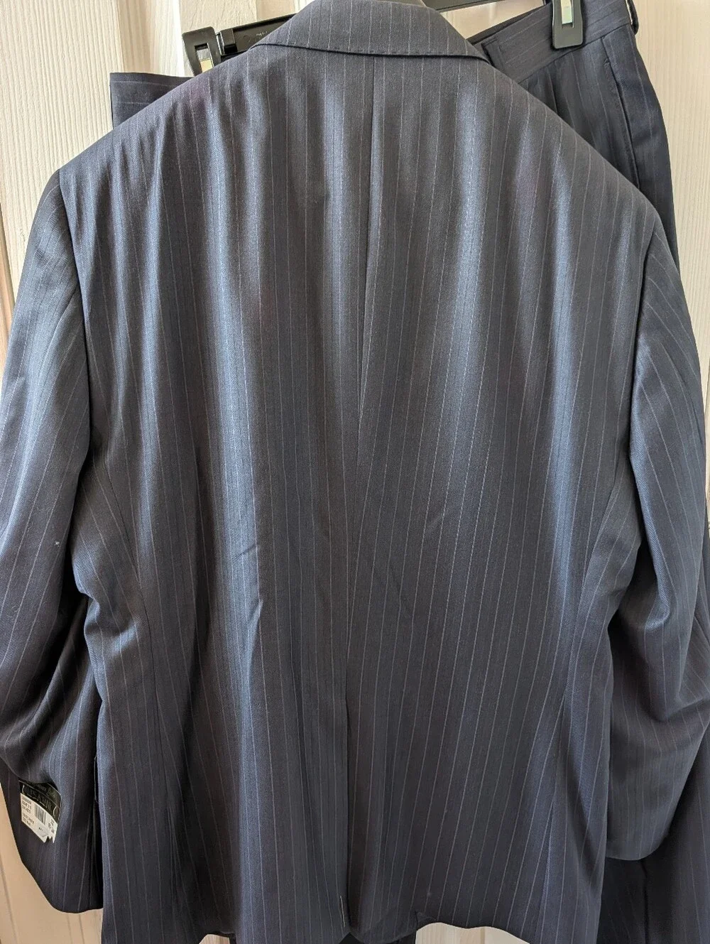 Jos. A. Bank Charcoal Pinstripe Suit Jacket